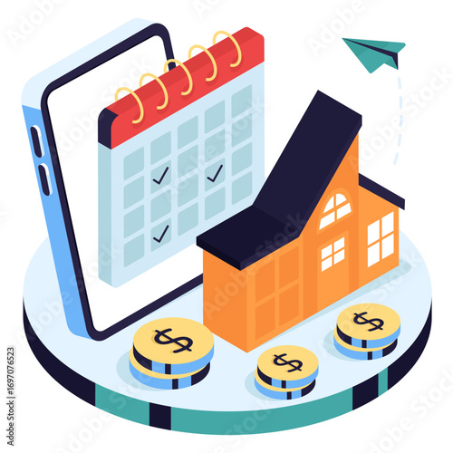 An illustration design of property schedule