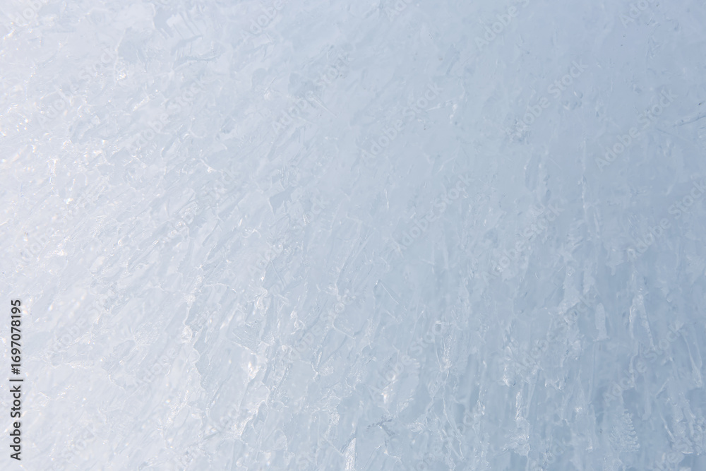 Obraz premium blue ice texture background