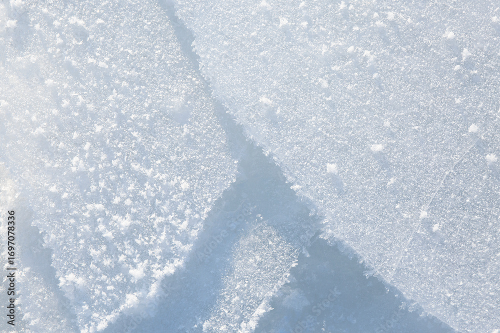 Fototapeta premium blue ice texture background