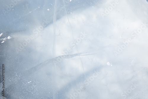 blue ice texture background