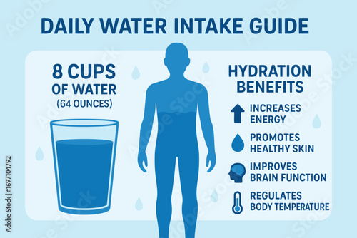 Daily water intake guide for optimal health and hydration benefits