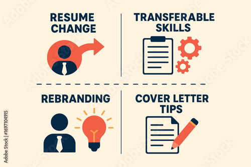 Career change and job application tips for professional development