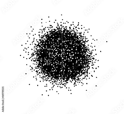Vector Exploding particles create a dynamic abstract burst.
