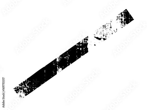 Vector Distressed rectangular stripe element