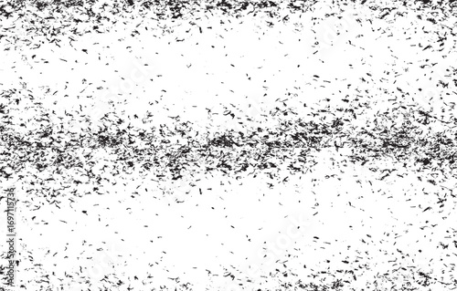 Dirty or dust film grain speck grit grunge overlay on white background grain noise grain dot white paper noise texture with distress effect vector illustration pattern background.