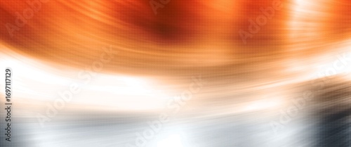 abstract orange and grey background with motion blur and halftone texture