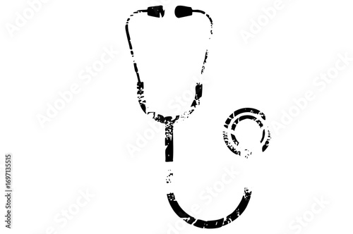 Vector Medical Stethoscope and Otoscope