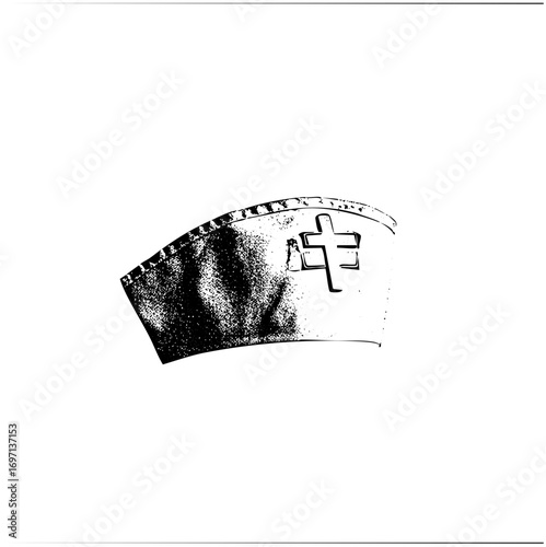 Vector Abstract armband with cross .