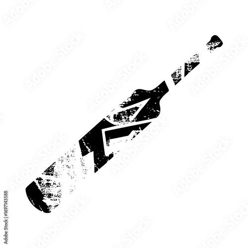 Vector Abstract black vector of a broken bottle shape.