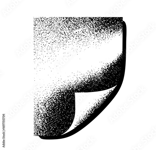 Vector Abstract letterform featuring a fragmented F shape.