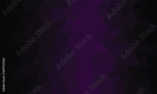 Dark Purple Polygonal Geometric Background with Gradient Effect abstract pattern