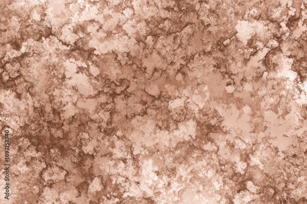 Fototapeta premium Abstract earthy texture with brown and cream marbled patterns