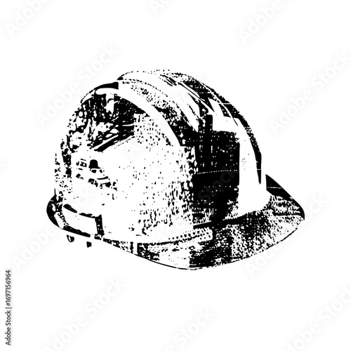 Vector Distressed protective helmet
