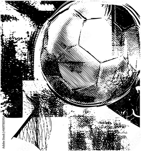 Vector Astronaut gazes through a circular helmet visor.