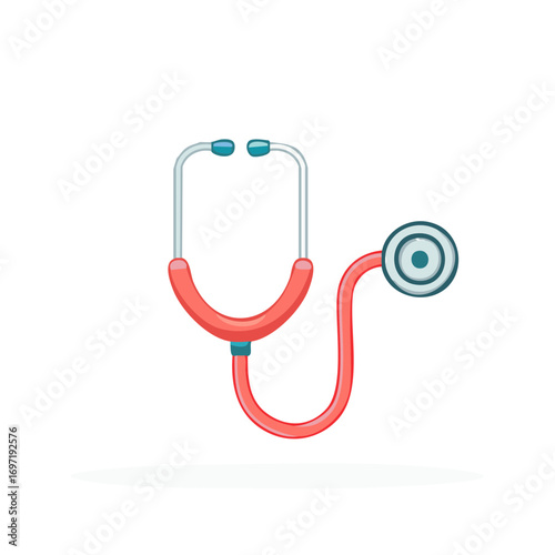 Medical stethoscope equipment for doctor and nurse auscultation and diagnosis