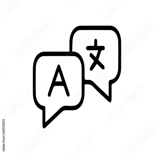 Language Translation Icon