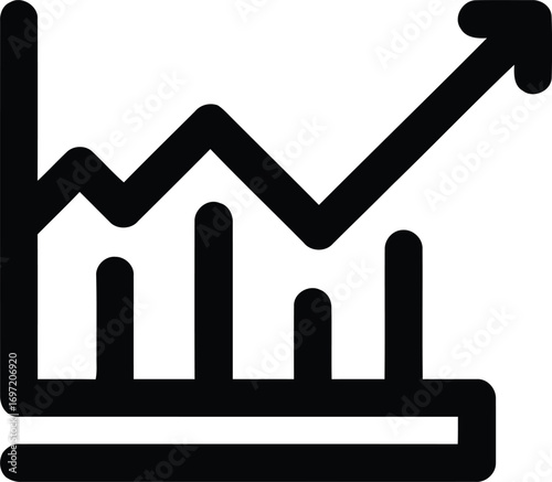 Data analytics icon set with editable stroke. Data analysis thin line icon collection. Vector illustration	