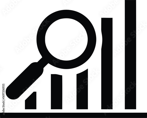 Data analytics icon set with editable stroke. Data analysis thin line icon collection. Vector illustration	