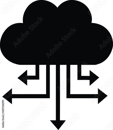Data analytics icon set with editable stroke. Data analysis thin line icon collection. Vector illustration	