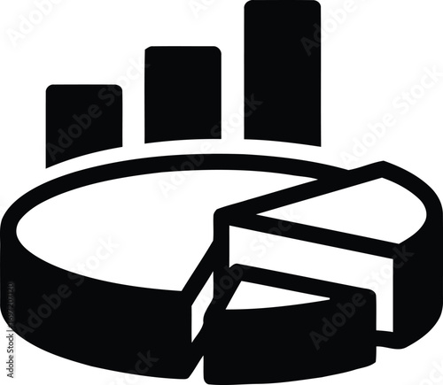 Data analytics icon set with editable stroke. Data analysis thin line icon collection. Vector illustration	