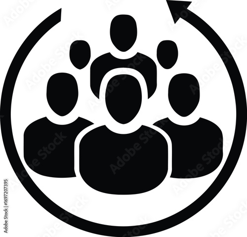 Data analytics icon set with editable stroke. Data analysis thin line icon collection. Vector illustration	