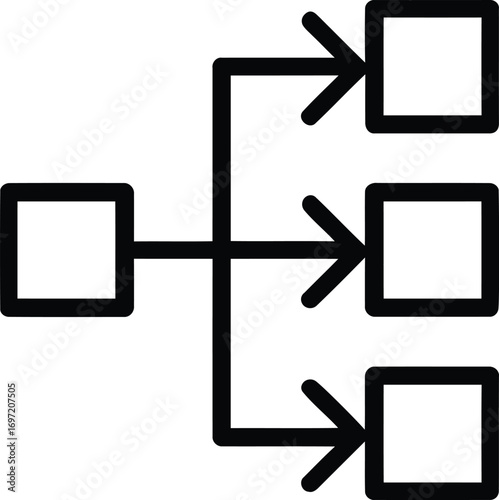 Data analytics icon set with editable stroke. Data analysis thin line icon collection. Vector illustration	