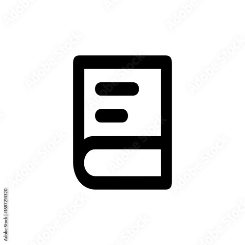 Book Icon Illustration