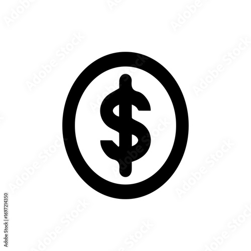 Dollar Sign Coin