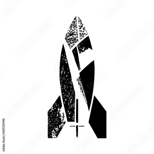 Vector Abstract with distressed texture.