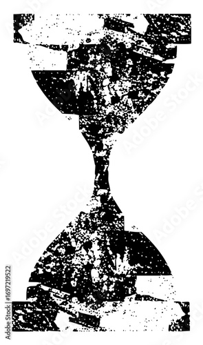 Vector Dual Profile Silhouettes Create Ambiguous Illusion