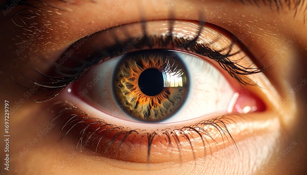 Fototapeta premium Close-up human eye