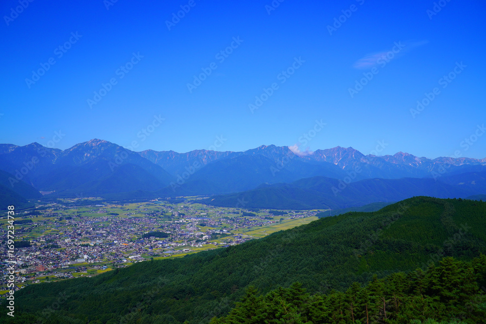 Fototapeta premium 鷹狩山展望台からの眺め