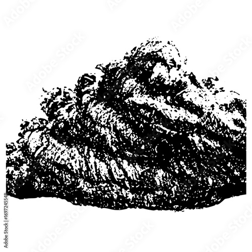 Vector Dynamic wave with textured details.