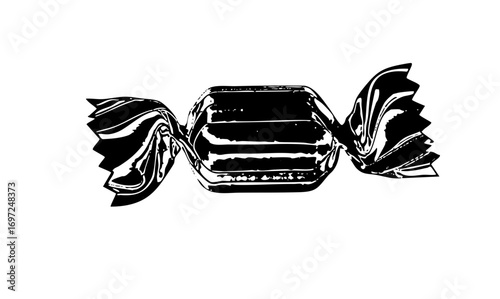 Vector Wrapped confection features twisted ends.