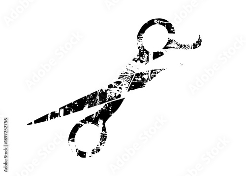 Vector Distressed wrench depicts mechanical repair.
