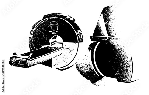 Vector Wrench Tightening Bolt on Tire