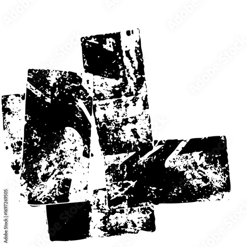 Vector Abstract distressed plus sign .