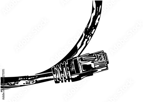Vector Hand holding a wristwatch with a detailed face.