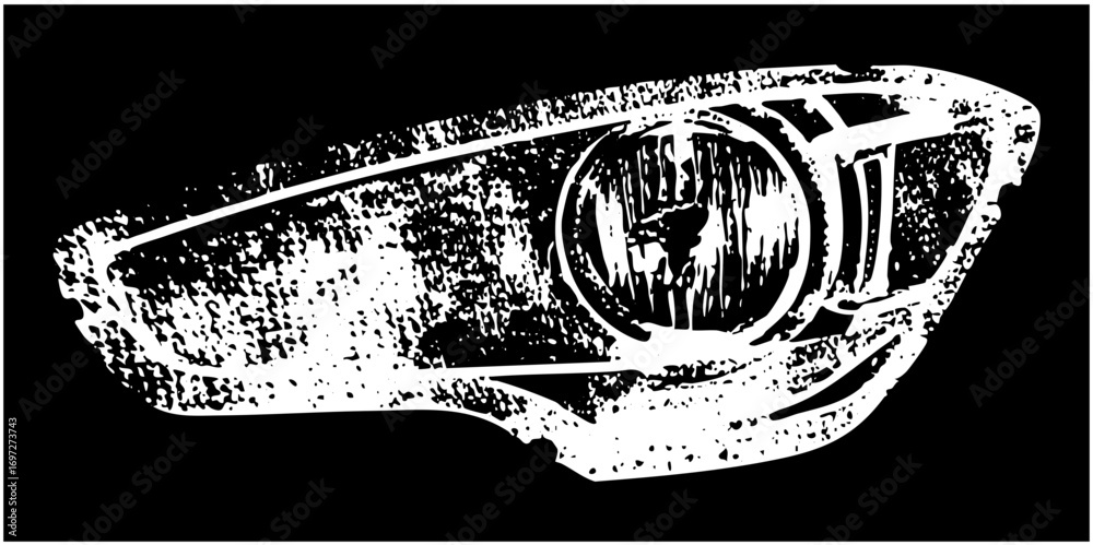 Obraz premium Vector Distressed of retro sunglasses with circular lenses.