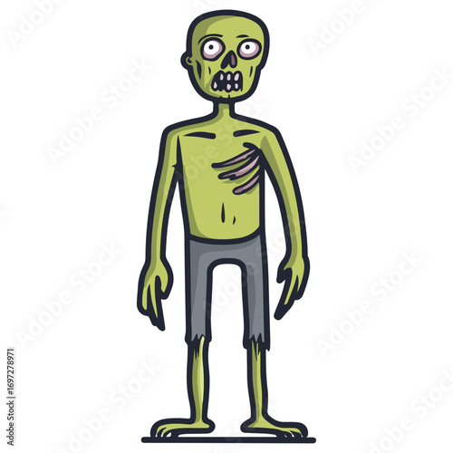 zombie, costume, halloween, vector, festival, transparent background, icon, horror, monster, evil, isolated, scary, dark, fear, dead, death, tattoo