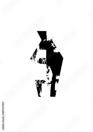 Vector Abstract Spartan Helmet