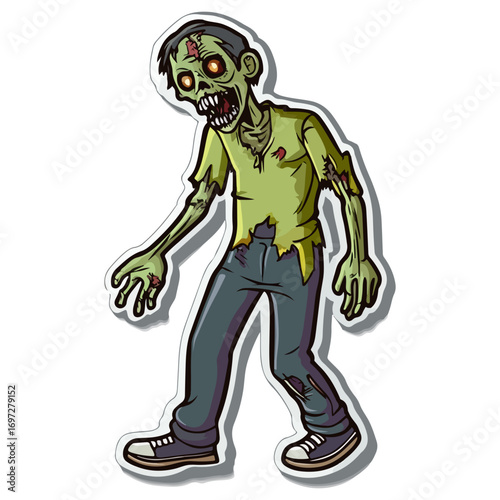 zombie, costume, halloween, vector, festival, transparent background, icon, horror, monster, evil, isolated, scary, dark, fear, dead, death, tattoo