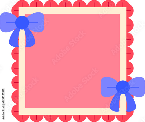 pink decorative scrapbook element