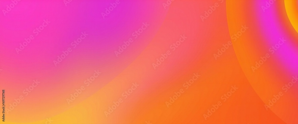Obraz premium Vibrant abstract gradient background with flowing pink and orange hues
