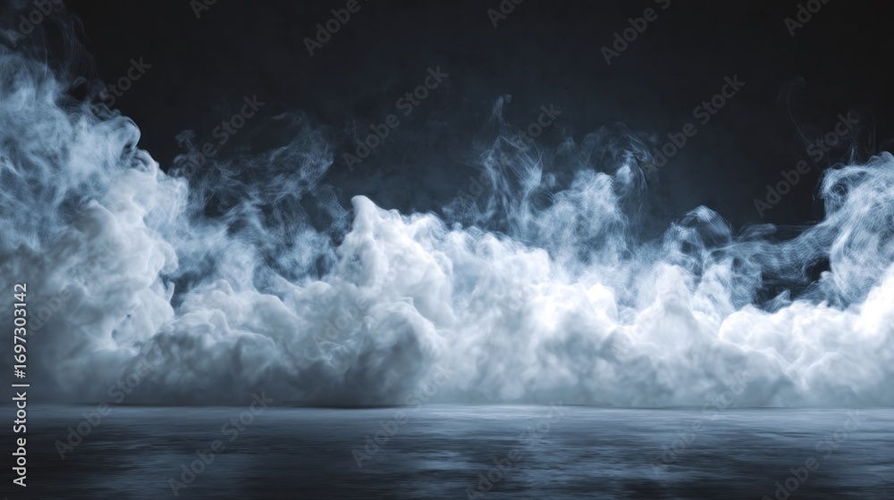 Obraz premium Smoke clouds background