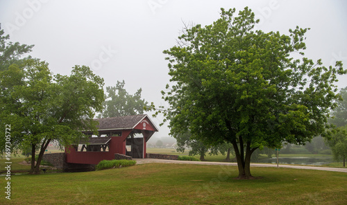 Essenhaus Covered Bridge in Elkhart County, Indiana -8