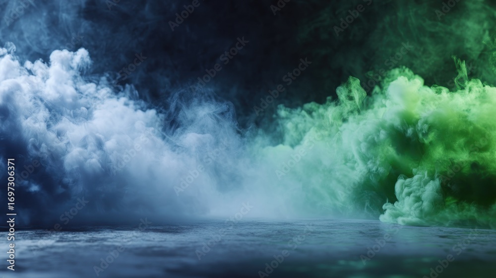 Obraz premium Colorful smoke background