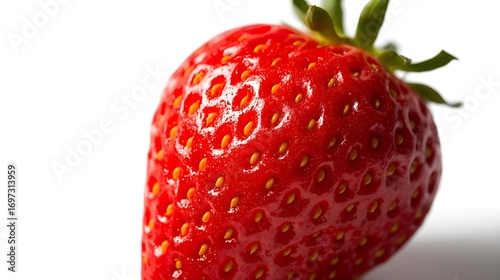 strawberry isolated on white