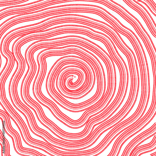 abstract red background with circles