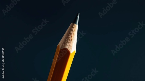 Yellow Pencil Point Closeup.